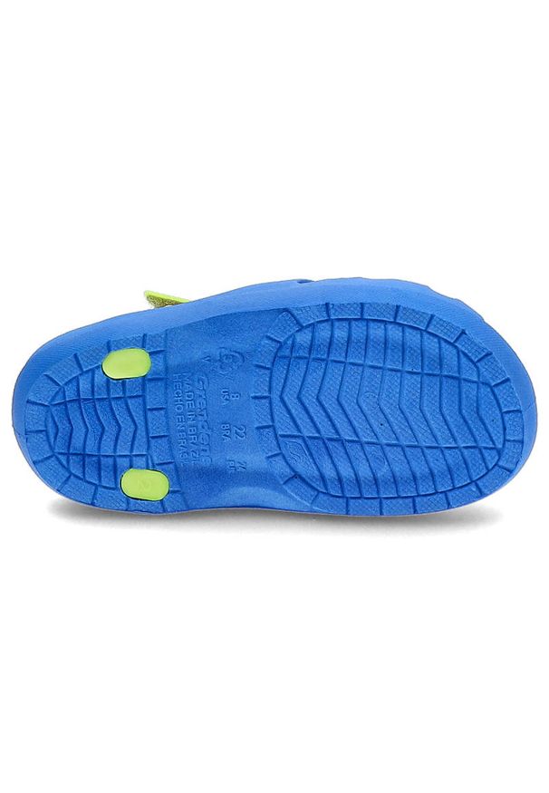 Niebieskie Sandały Ipanema Dziecięce Wodoodporne Buty. Zapięcie: rzepy. Kolor: niebieski. Sezon: lato. Styl: wakacyjny