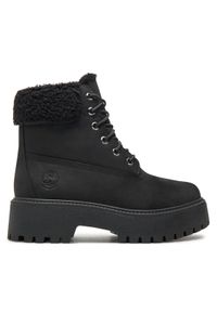 Timberland Trapery Stone Street TB0A2PU6W051 Czarny. Kolor: czarny. Materiał: nubuk, skóra. Styl: street