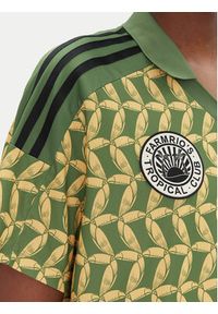 Adidas - adidas T-Shirt FARM Rio JD6302 Zielony Loose Fit. Kolor: zielony. Materiał: syntetyk #3