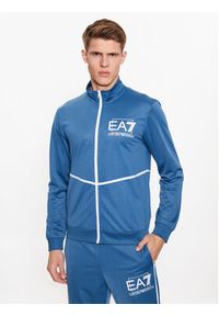 EA7 Emporio Armani Dres 3RPV76 PJHEZ 1534 Niebieski Regular Fit. Kolor: niebieski. Materiał: dresówka, syntetyk #5