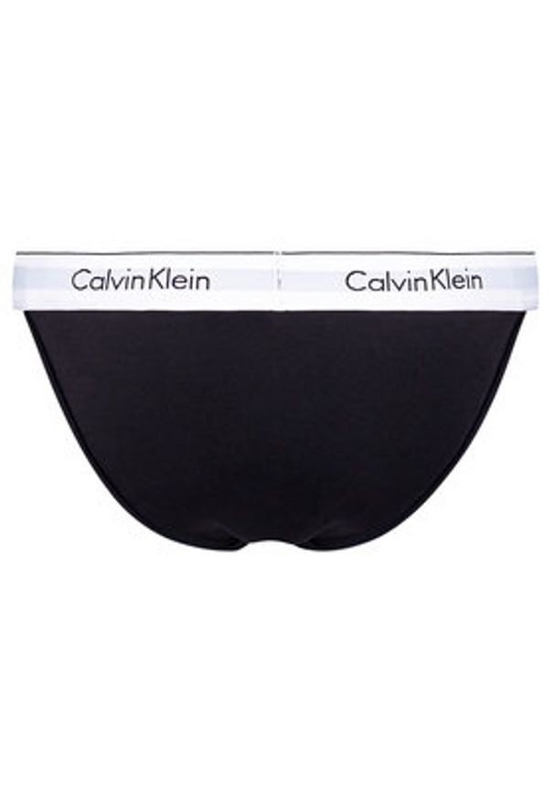 Calvin Klein Underwear Figi klasyczne Tanga 000QF4977A Czarny. Kolor: czarny. Materiał: bawełna