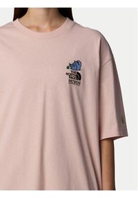 The North Face T-Shirt Unisex Mountain Cleanup NF0A8C4D Różowy Oversize. Kolor: różowy. Materiał: bawełna #6