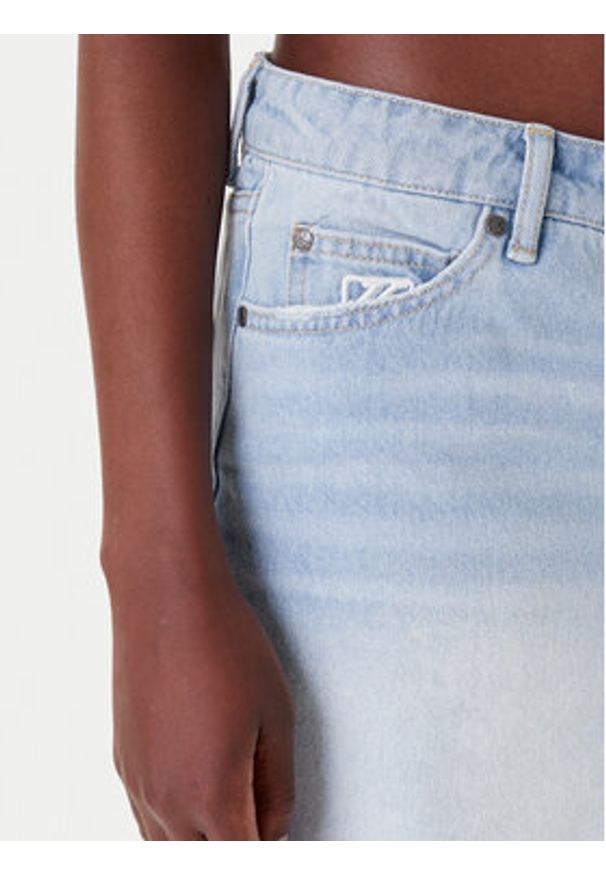 Karl Kani Szorty jeansowe PD00005506 Niebieski Loose Fit. Kolor: niebieski. Materiał: bawełna