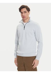 BOSS Bluza Zetrust 50468926 Szary Regular Fit. Kolor: szary. Materiał: bawełna