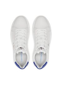 Calvin Klein Jeans Sneakersy Chunky Cupsole Mono Lth YM0YM00681 Biały. Kolor: biały #3