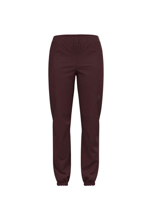 Odlo - Spodnie techniczne damskie ODLO Brensholmen Pants regular length. Kolor: brązowy