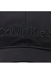 Calvin Klein Czapka z daszkiem Must Minimum Logo K60K610613 Czarny. Kolor: czarny. Materiał: materiał, bawełna #3