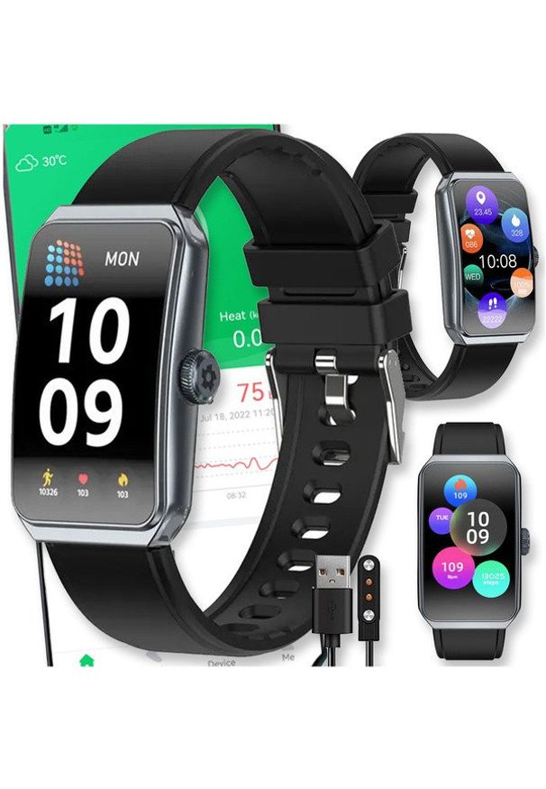 Active Band - SMARTWATCH ZEGAREK WATCH AMOLED BLUETOOTH SMARTBAND SPORTOWY MENU PL DAMSKI R11. Rodzaj zegarka: smartwatch. Styl: sportowy