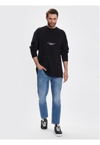 Calvin Klein Jeans Bluza J30J323098 Czarny Regular Fit. Kolor: czarny. Materiał: bawełna #4