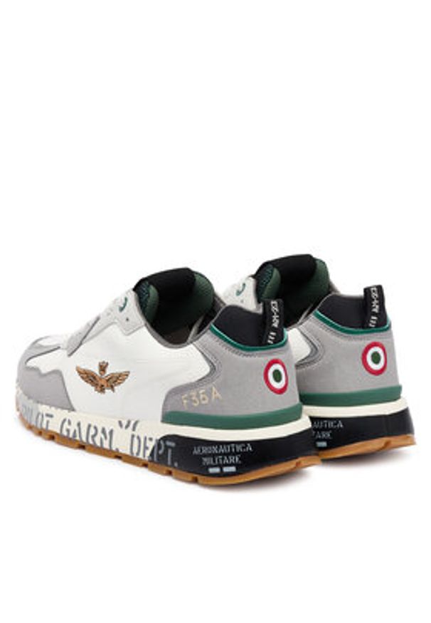 Aeronautica Militare Sneakersy 252SC0276UCT03380 Biały. Kolor: biały. Materiał: materiał