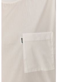 DKNY - Dkny T-shirt P1LA0HA3. Kolor: biały #5