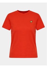 Lyle & Scott T-Shirt Regular Fit T-shirt TSW1700V Czerwony Regular Fit. Kolor: czerwony. Materiał: bawełna #6