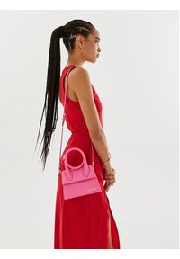 JACQUEMUS Torebka Le Chiquito Noeud 213BA005-3060 Różowy. Kolor: różowy. Materiał: skórzane #4