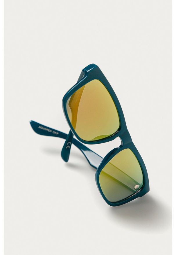 Vans - Okulary przeciwsłoneczne. Kolor: turkusowy