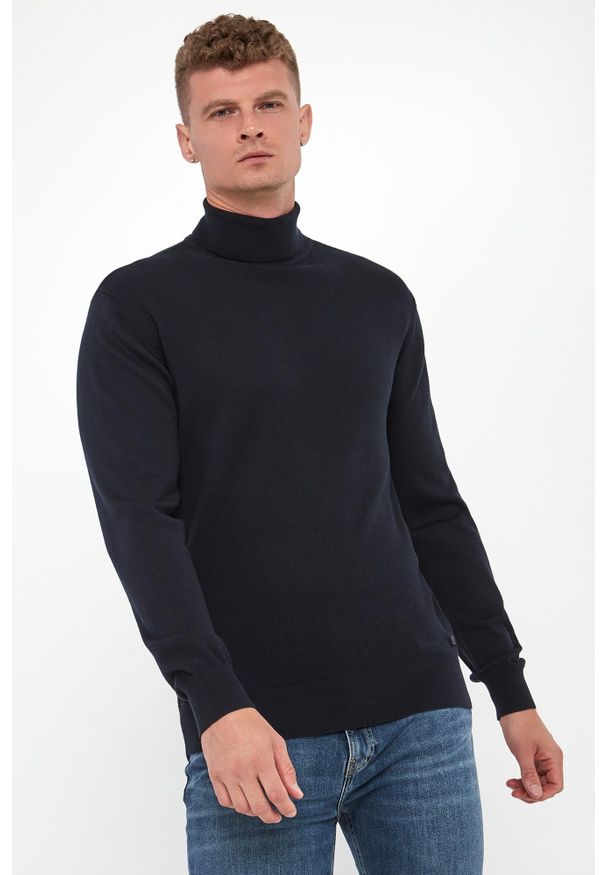 Karl Lagerfeld - Golf męski KARL LAGERFELD. Typ kołnierza: golf