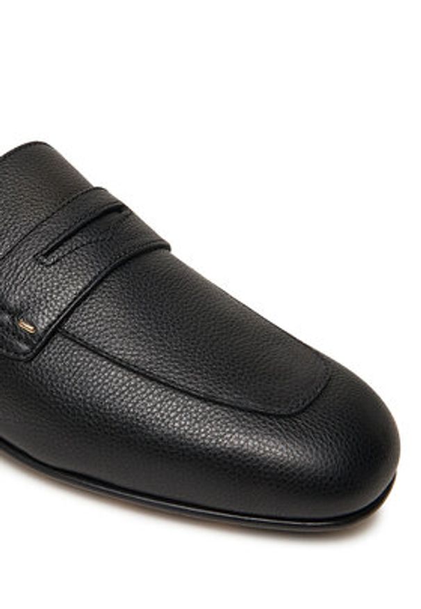 Giuseppe Zanotti Mokasyny lEU50021/004 Czarny. Kolor: czarny. Materiał: skóra