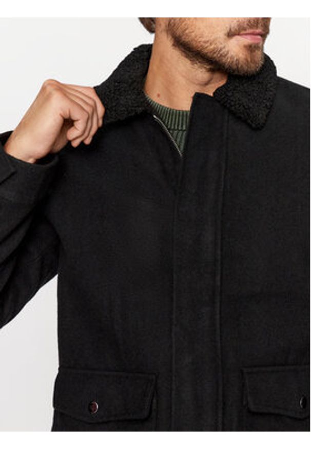 Jack & Jones - Jack&Jones Kurtka przejściowa 12236162 Czarny Regular Fit. Kolor: czarny. Materiał: syntetyk