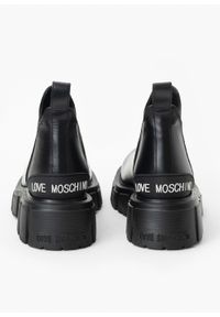 Love Moschino - Sztyblety damskie LOVE MOSCHINO JA21035G1HIA0-000. Okazja: na co dzień, na spacer, do pracy. Kolor: czarny. Styl: casual #2