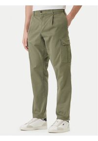 Aeronautica Militare Spodnie materiałowe 261PA1718UCT04331 Zielony Regular Fit. Kolor: zielony. Materiał: bawełna #1