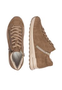 Rieker Sneakersy CEO-N1400-64 Beżowy ciemny. Kolor: beżowy. Materiał: skóra #2