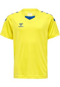 Koszulka dziecięca Hummel hmlCORE XK. Kolor: żółty, wielokolorowy, niebieski. Sport: fitness