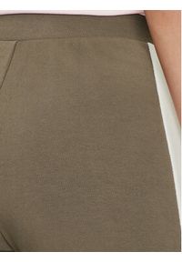 Guess Spodnie dresowe Elea V4YB02 KCDN0 Brązowy Regular Fit. Kolor: brązowy. Materiał: wiskoza
