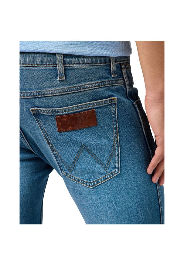 Wrangler - MESKIE SPODNIE WRANGLER BRYSON COWBOY HAZE 112362428