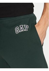 GAP - Gap Spodnie dresowe 542221-00 Zielony Regular Fit. Kolor: zielony. Materiał: bawełna #3