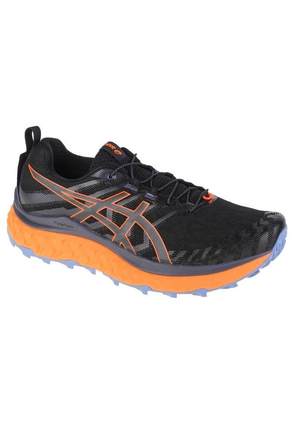 Buty do biegania Asics Trabuco Max M 1011B028-005 czarne. Zapięcie: sznurówki. Kolor: czarny. Materiał: materiał, tkanina, syntetyk, guma. Szerokość cholewki: normalna