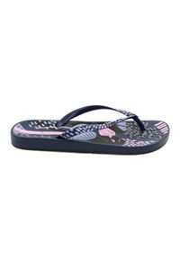 Klapki Japonki Ipanema Anat Nature VII FEM 83325 AI823 Blue/Pink niebieskie. Okazja: na plażę. Kolor: niebieski. Materiał: materiał #4