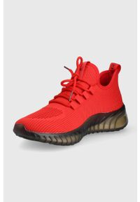 GOE buty kolor czerwony. Zapięcie: sznurówki. Kolor: czerwony. Materiał: guma #5