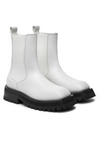 DKNY Sztyblety Rianne Chelsea K3471540 Biały. Kolor: biały. Materiał: skóra #5