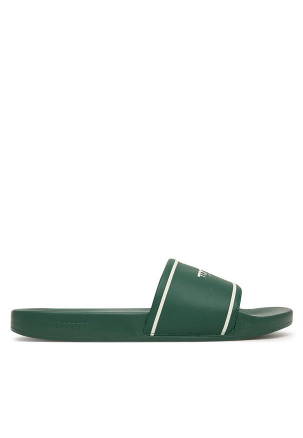 Tommy Jeans Klapki Tjm Summer Sandal 26.2 EM0EM01723 Zielony. Kolor: zielony. Materiał: syntetyk