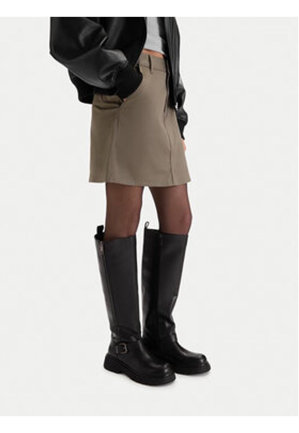 G-Star RAW - G-Star Raw Kozaki EO-GLCI-GLC8137 Czarny. Kolor: czarny. Materiał: skóra