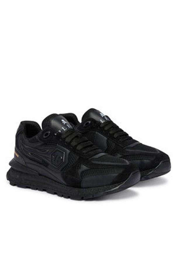 Philipp Plein - PHILIPP PLEIN Sneakersy SAFS MSC4074 PLE022N Czarny. Kolor: czarny. Materiał: materiał
