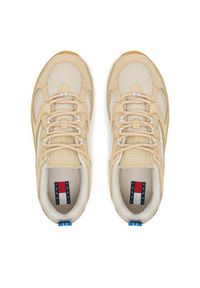 Tommy Jeans Sneakersy Archive' 97 EM0EM01593 Beżowy. Kolor: beżowy. Materiał: skóra, zamsz