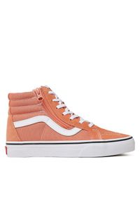 Sneakersy Vans. Kolor: pomarańczowy