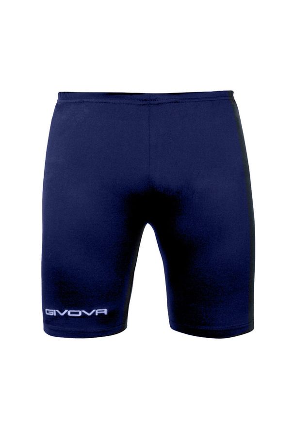 Spodenki Givova Bermuda Skin. Kolor: niebieski. Materiał: syntetyk, materiał