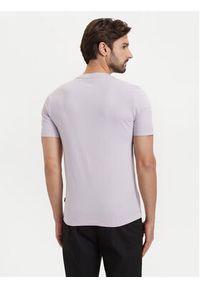 BOSS T-Shirt Thompson 01 50468347 Fioletowy jasny Regular Fit. Kolor: fioletowy. Materiał: bawełna #2