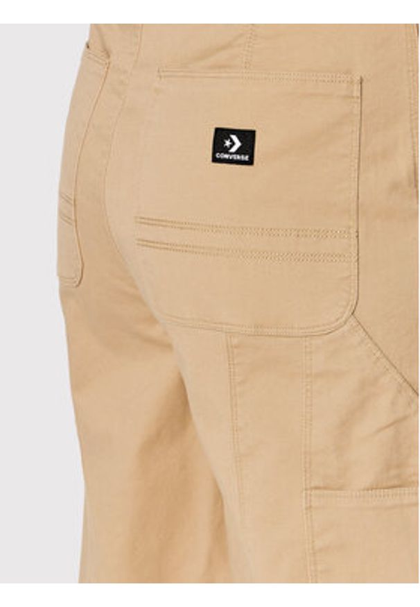 Converse Spodnie materiałowe Carpenter 10022968-A02 Brązowy Regular Fit. Kolor: brązowy. Materiał: bawełna