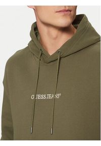 Guess Jeans Bluza M5RQ38 KCPR1 Khaki Regular Fit. Kolor: brązowy. Materiał: bawełna #3
