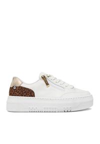 Rieker Sneakersy M1900-80 Biały. Kolor: biały. Materiał: skóra, syntetyk #1