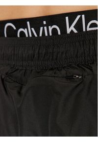 Calvin Klein Swimwear Szorty kąpielowe KM0KM00947 Czarny Regular Fit. Kolor: czarny. Materiał: syntetyk #3