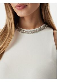 Morgan Sweter 261-MDIANE Biały Regular Fit. Kolor: biały. Materiał: syntetyk #4