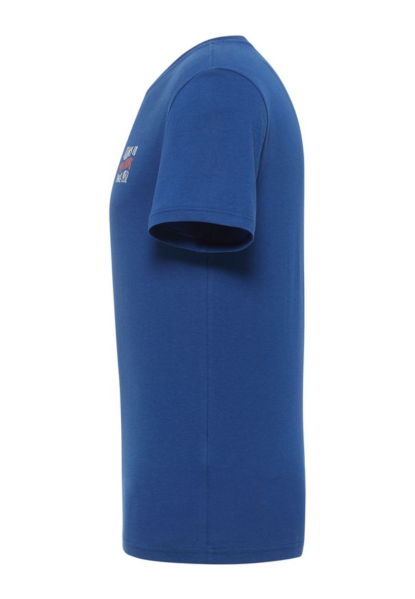 Męski T-Shirt Mustang Style Austin Navy Peony 1016267 5445