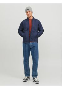 Jack & Jones Sweter 12208364 Pomarańczowy Regular Fit. Kolor: pomarańczowy. Materiał: bawełna #2