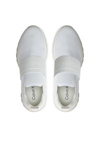 Calvin Klein Sneakersy Runner Slip On He Mesh HW0HW01896 Biały. Zapięcie: bez zapięcia. Kolor: biały. Materiał: mesh #2