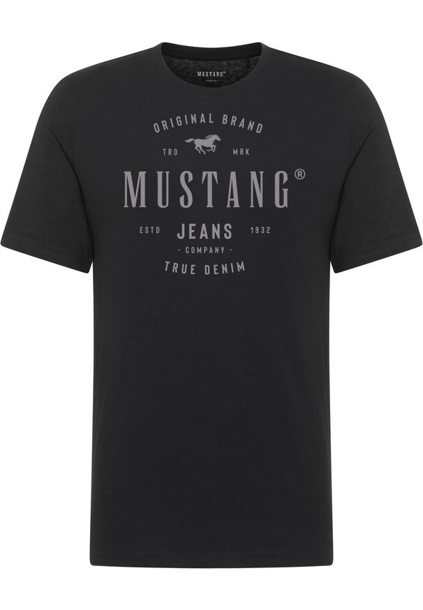 Męski T-Shirt Mustang Style Alex Black 1017331 4142