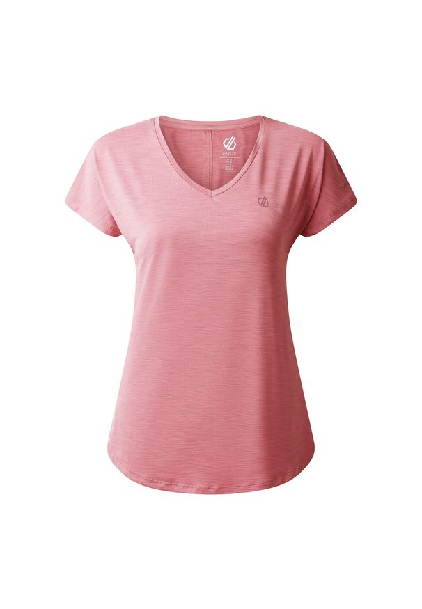 DARE 2B - T-shirt Damski Sportowy. Kolor: różowy. Sport: turystyka piesza