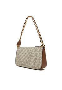 Michael Kors Torebka Jet Set 32F1GJ6W6B Beżowy. Kolor: beżowy. Materiał: skórzane #4